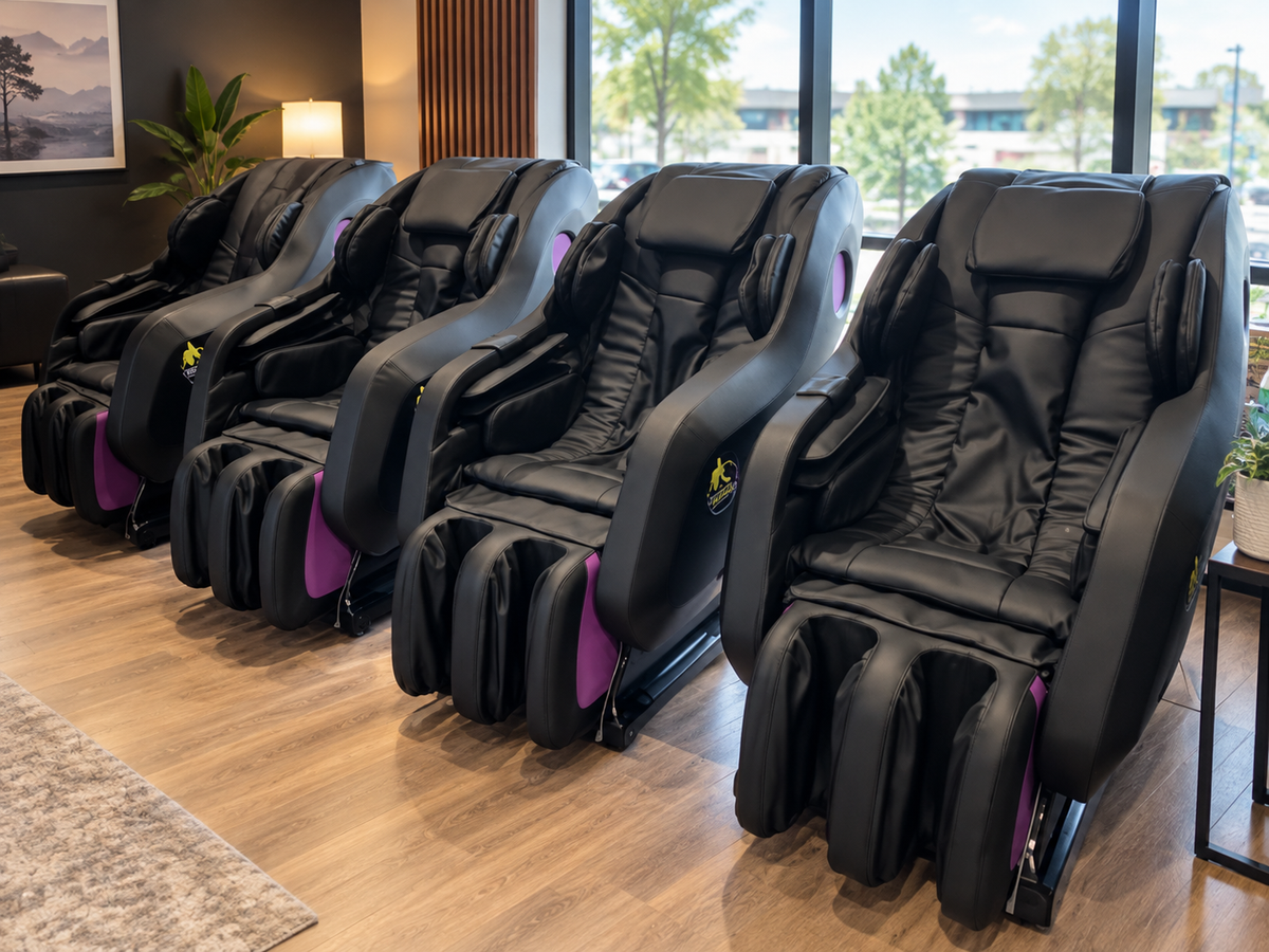 Does planet fitness have massage chairs? Do you sell those?