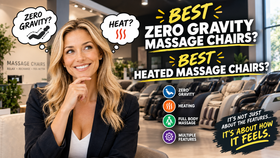 heating and zero gravity massage chairs