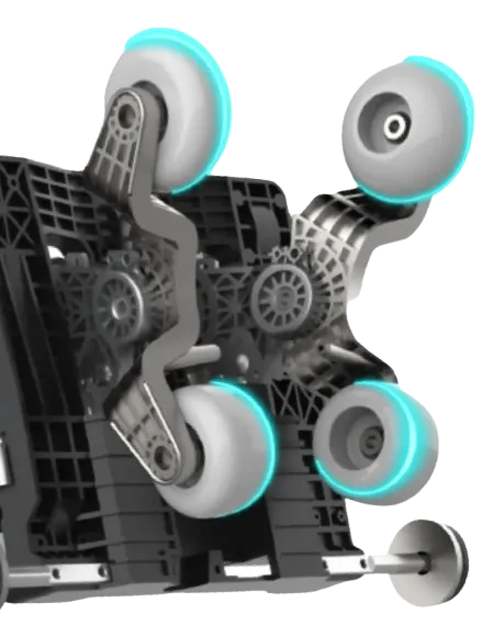 Dual 5D+4D massage MECHANISM