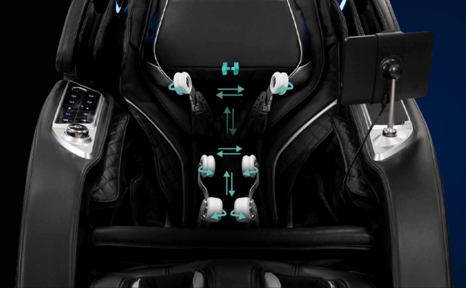 Syner-D Dual Back Massage Mechanism