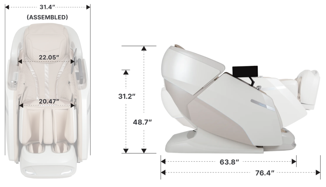 Dimensions diagram