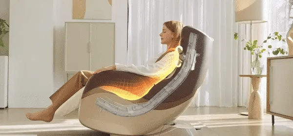 ELIZA delivers a neck to buttocks massage experience never seen before on space-saving chairs